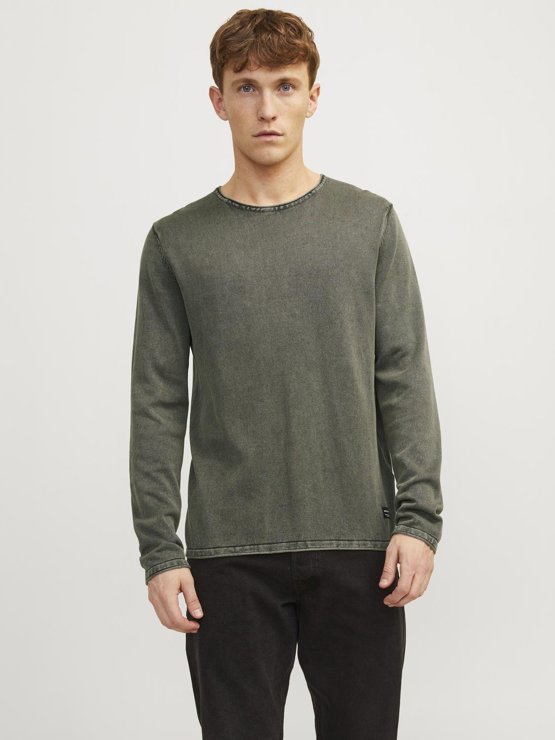 JJELEO KNIT CREW NECK NOOS