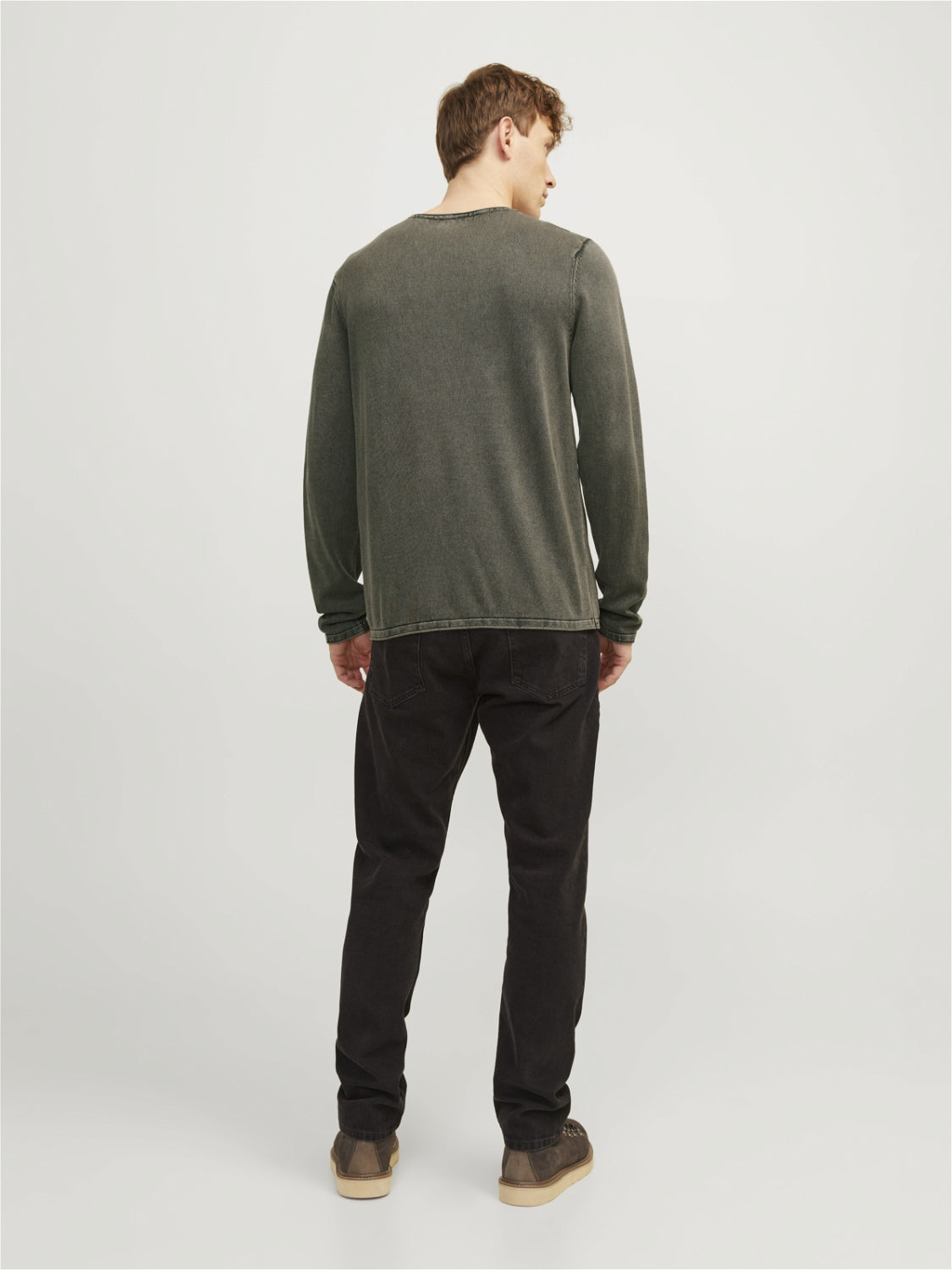 JJELEO KNIT CREW NECK NOOS