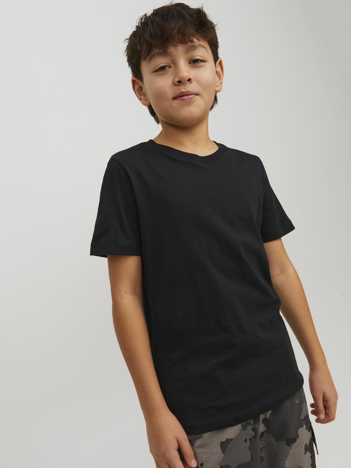 JJEORGANIC BASIC TEE SS O-NECK NOOS JNR