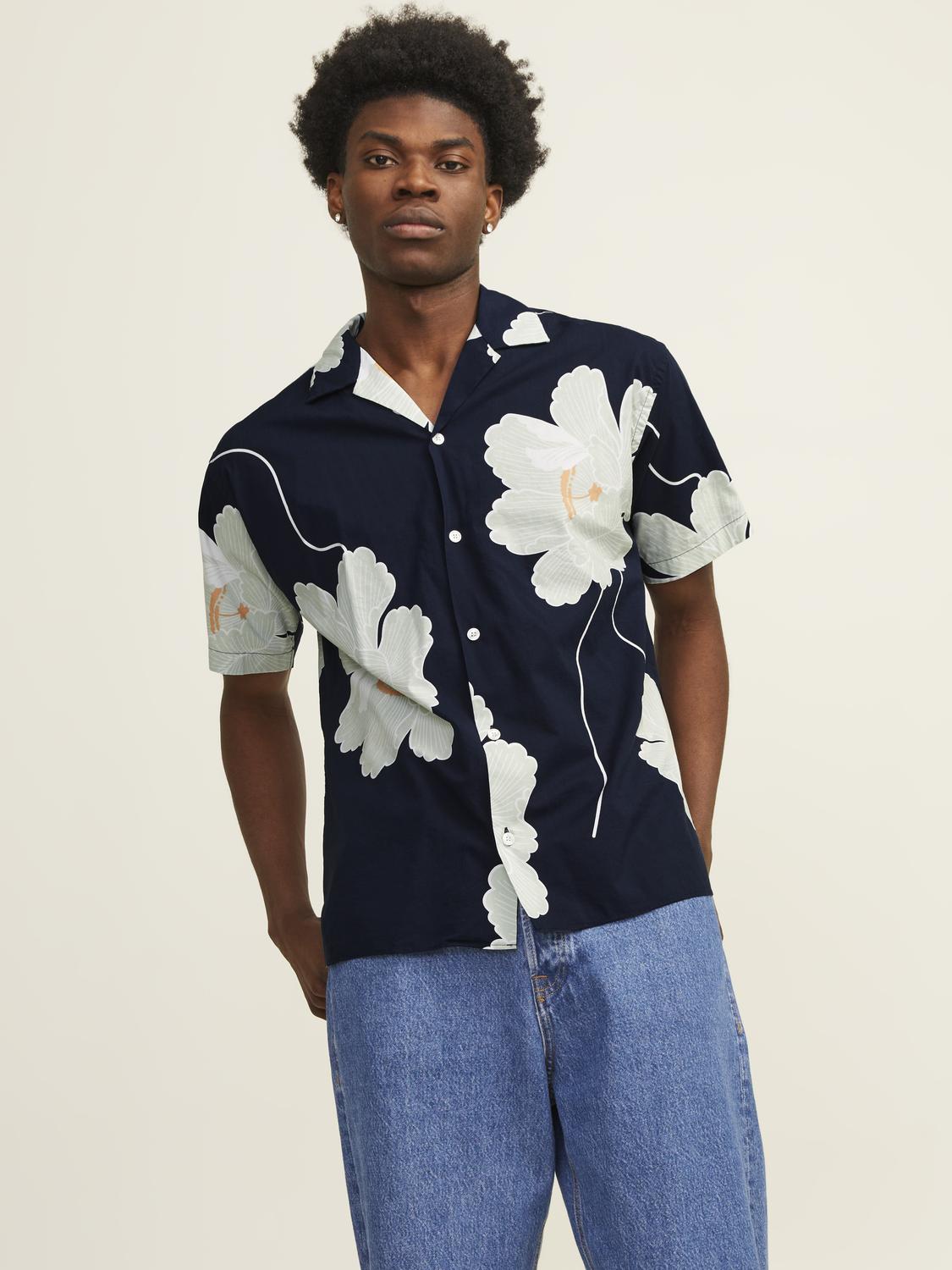 JPRBLAPALMA RESORT SHIRT S/S SN