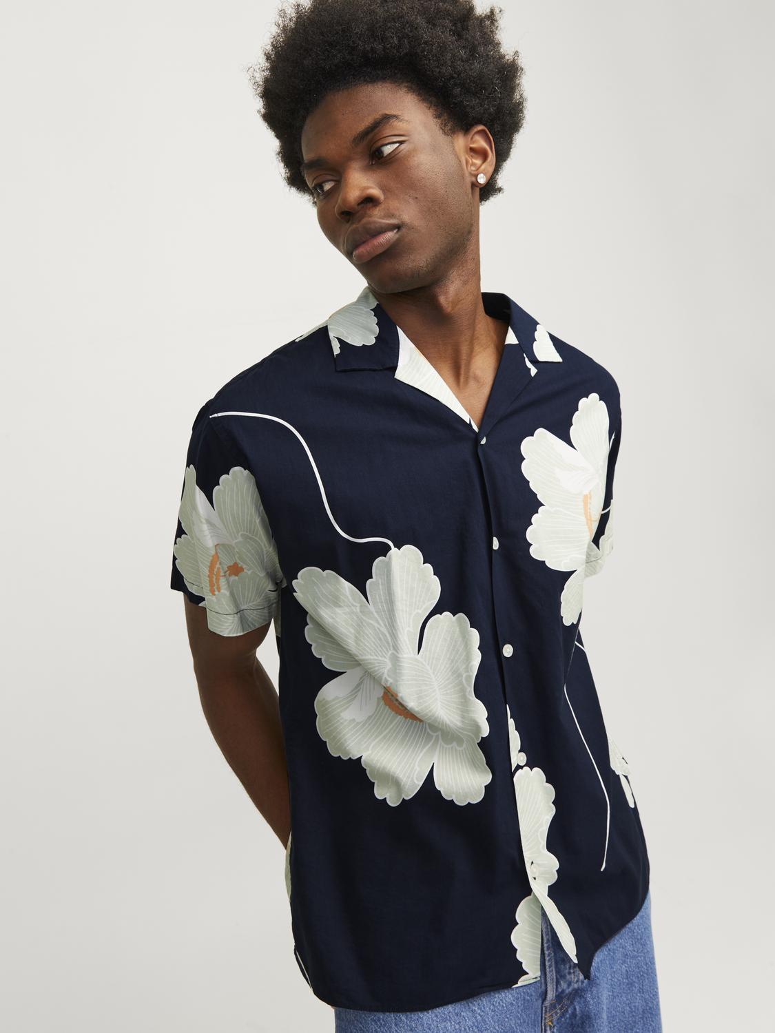 JPRBLAPALMA RESORT SHIRT S/S SN