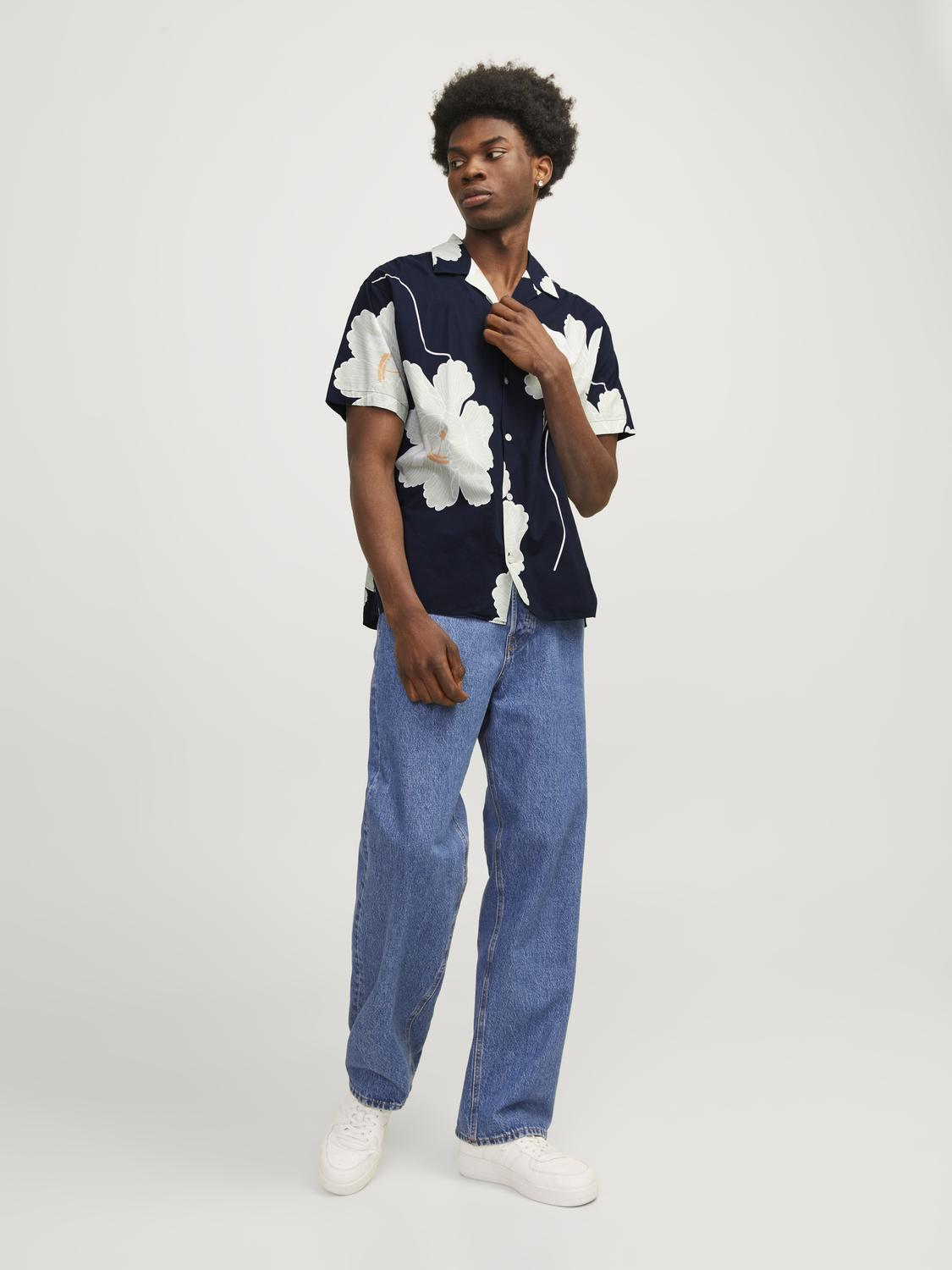 JPRBLAPALMA RESORT SHIRT S/S SN