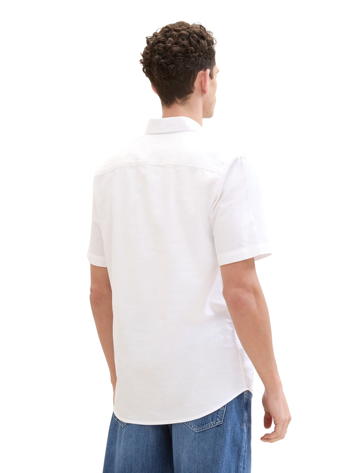 structured slubyarn shirt