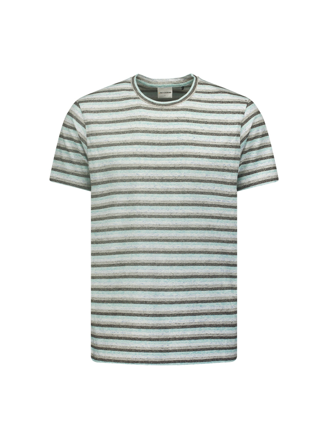 T-Shirt Crewneck Melange Stripes