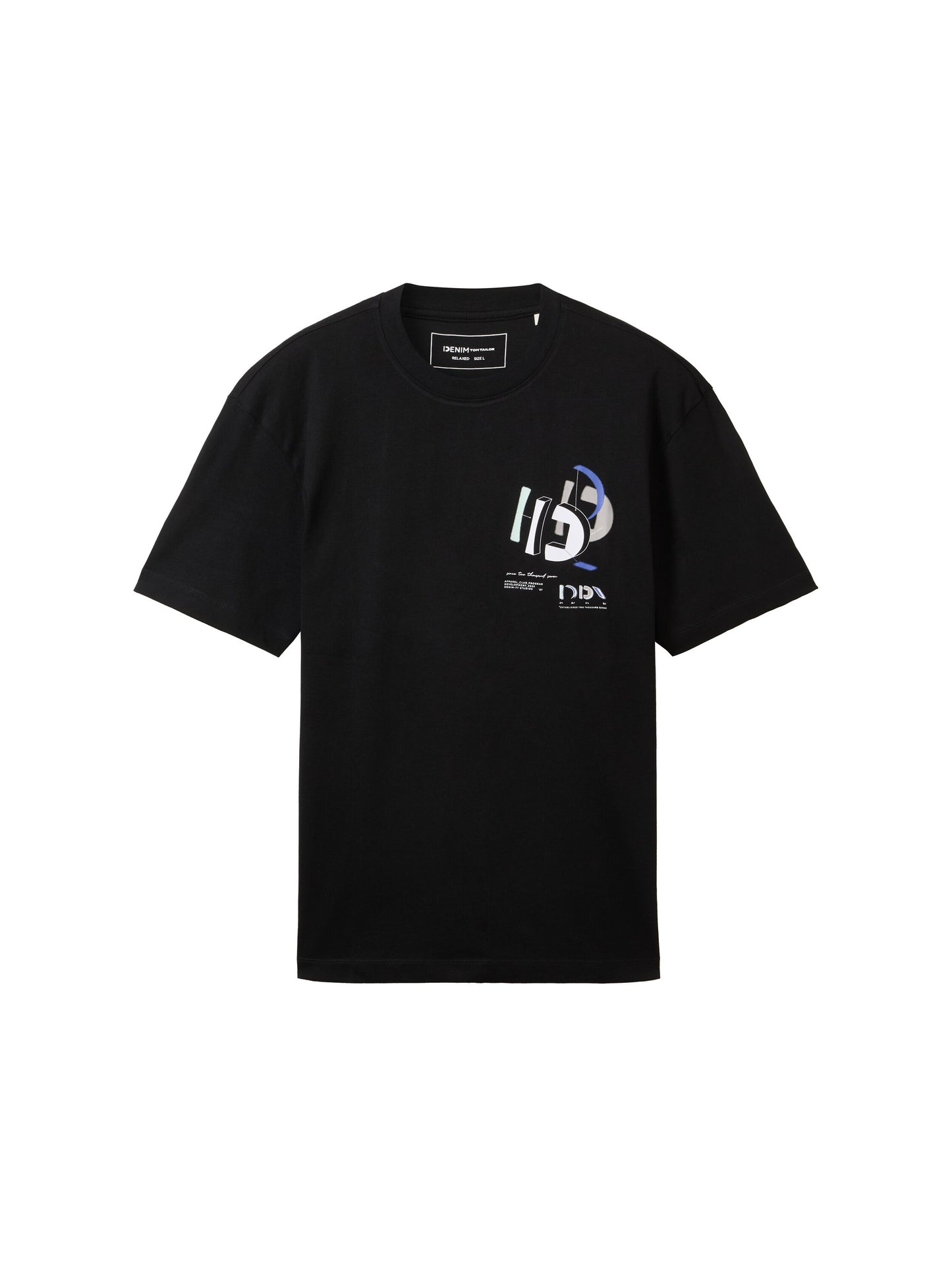 T-Shirt mit Logo Print