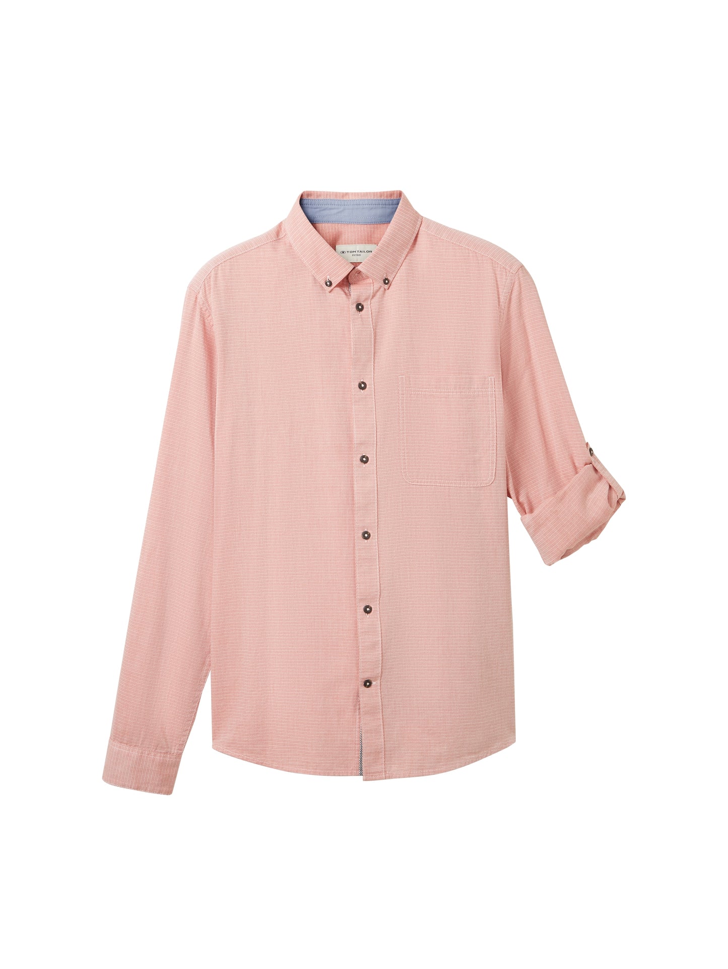 fitted structured shirt