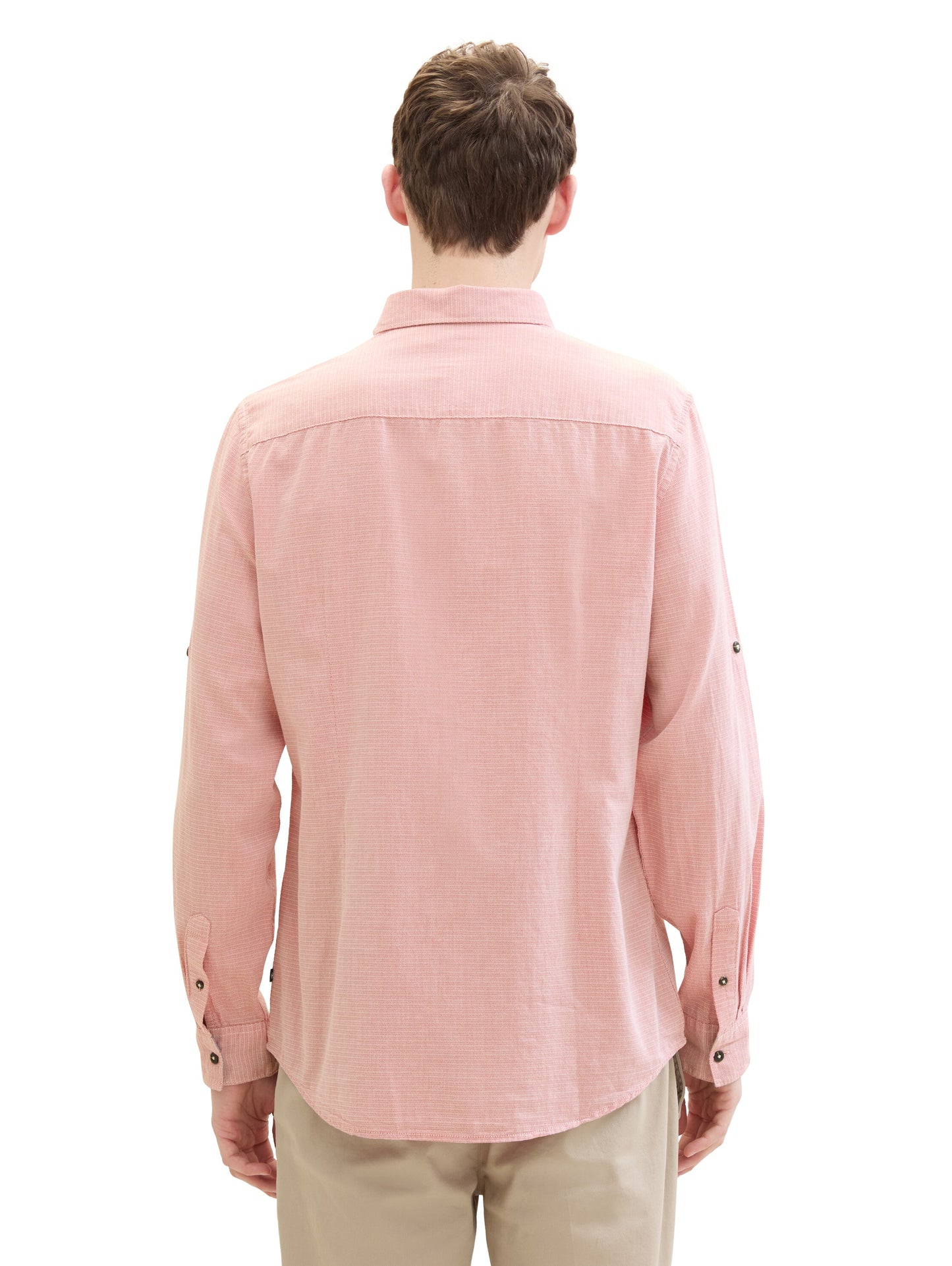 fitted structured shirt