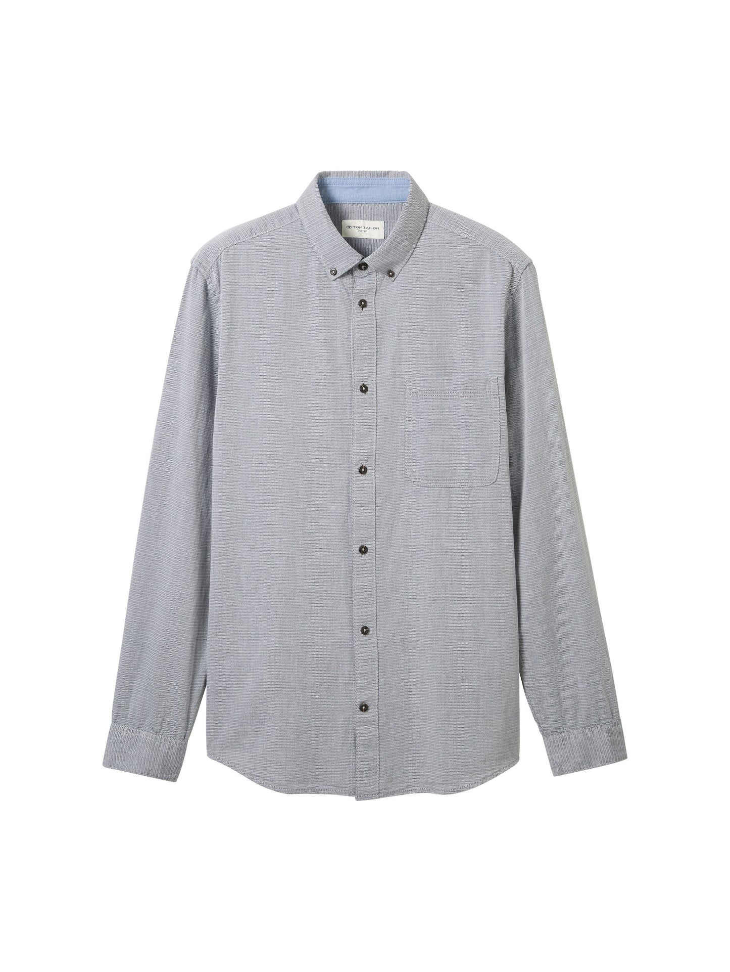 fitted structured shirt