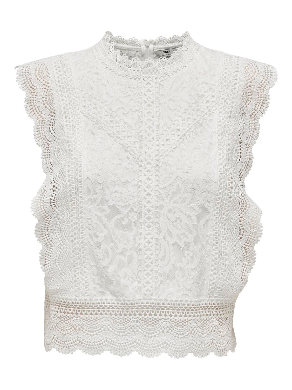 ONLKARO S/L LACE TOP NOOS WVN