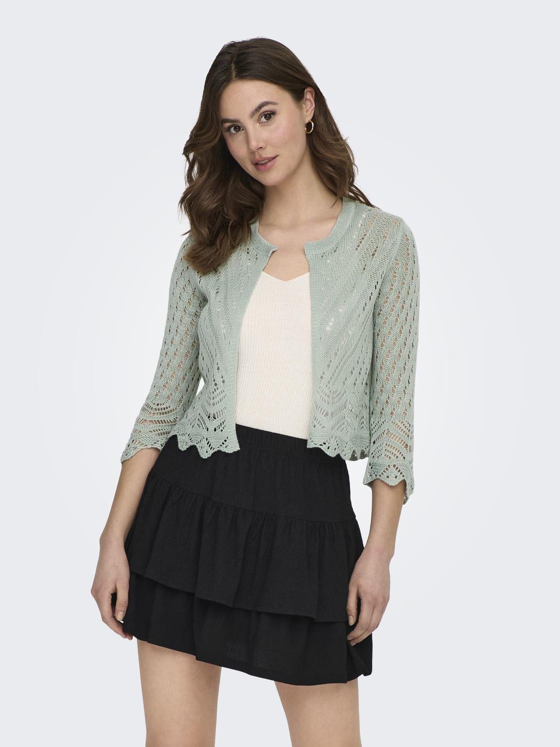 JDYSUN 3/4 CROPPED CARDIGAN KNT NOOS