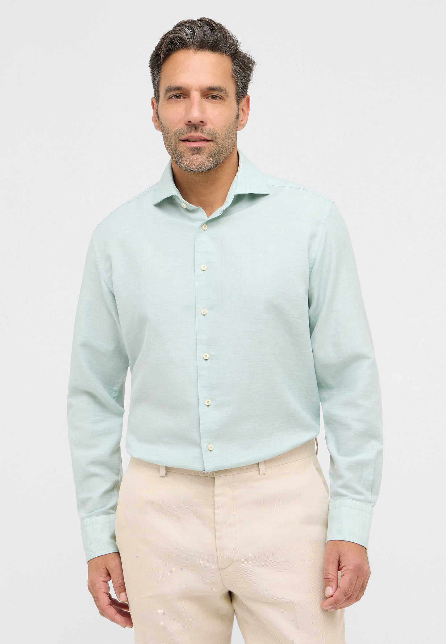Linen Shirt Twill Langarm