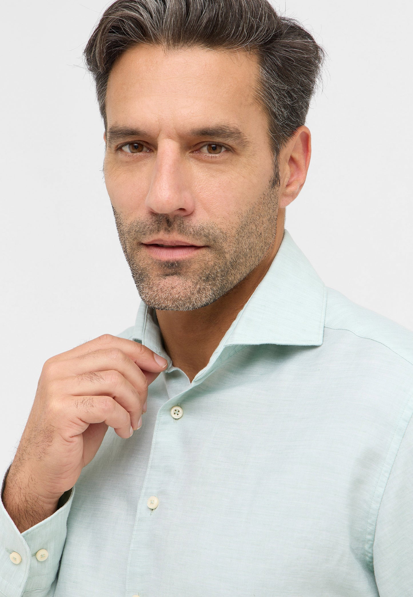 Linen Shirt Twill Langarm