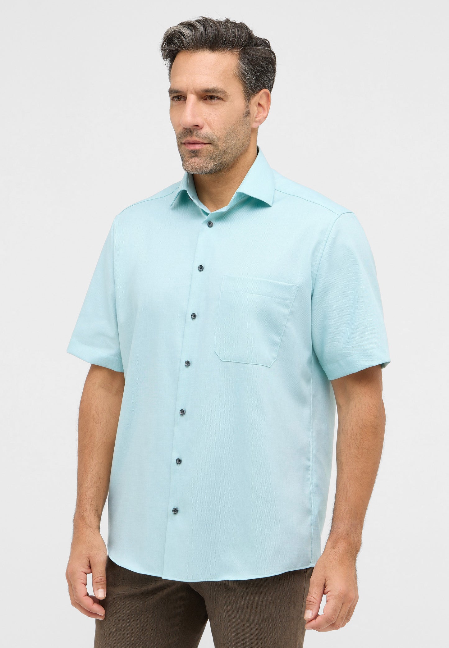 Hemd Twill Kurzarm