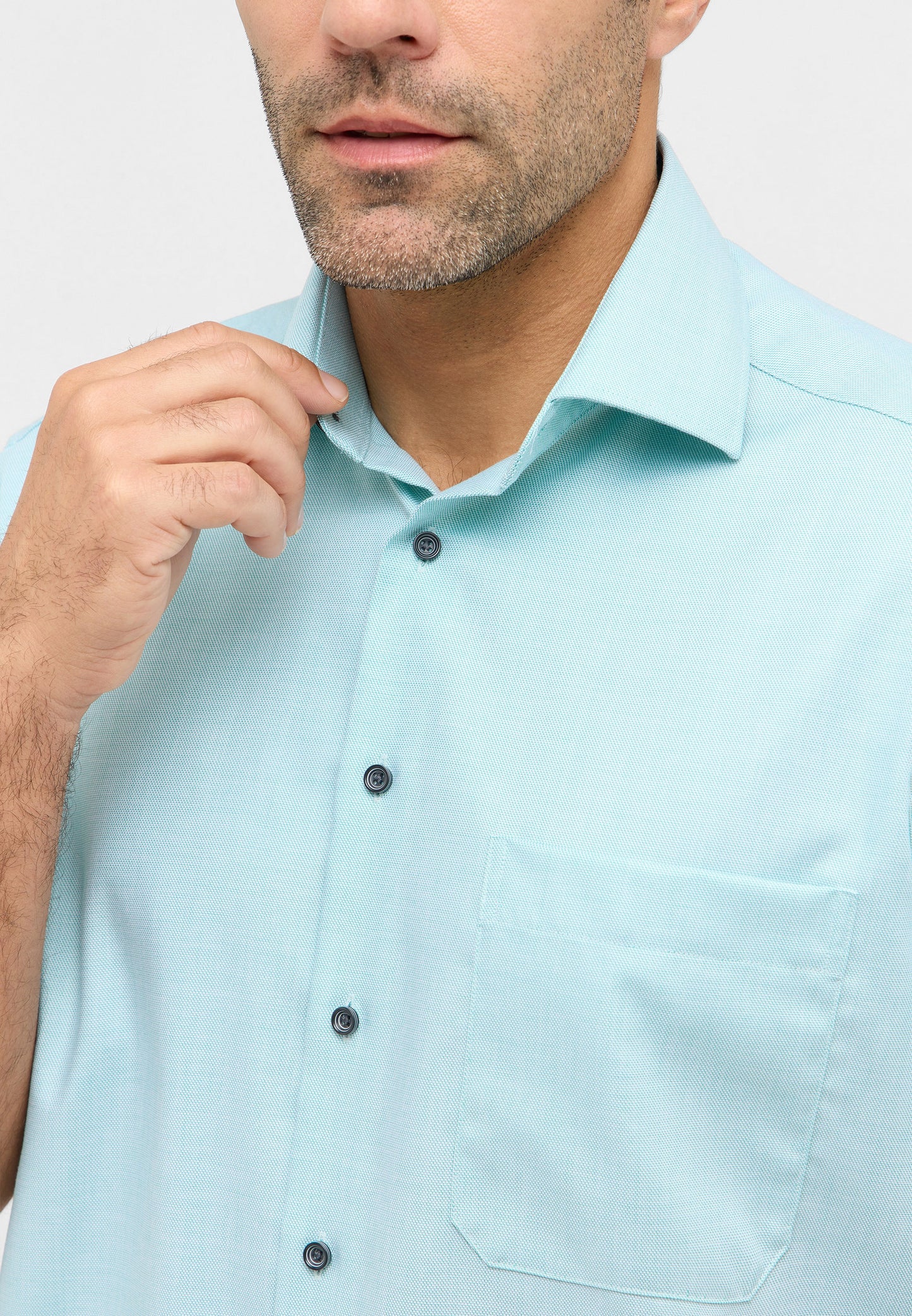 Hemd Twill Kurzarm