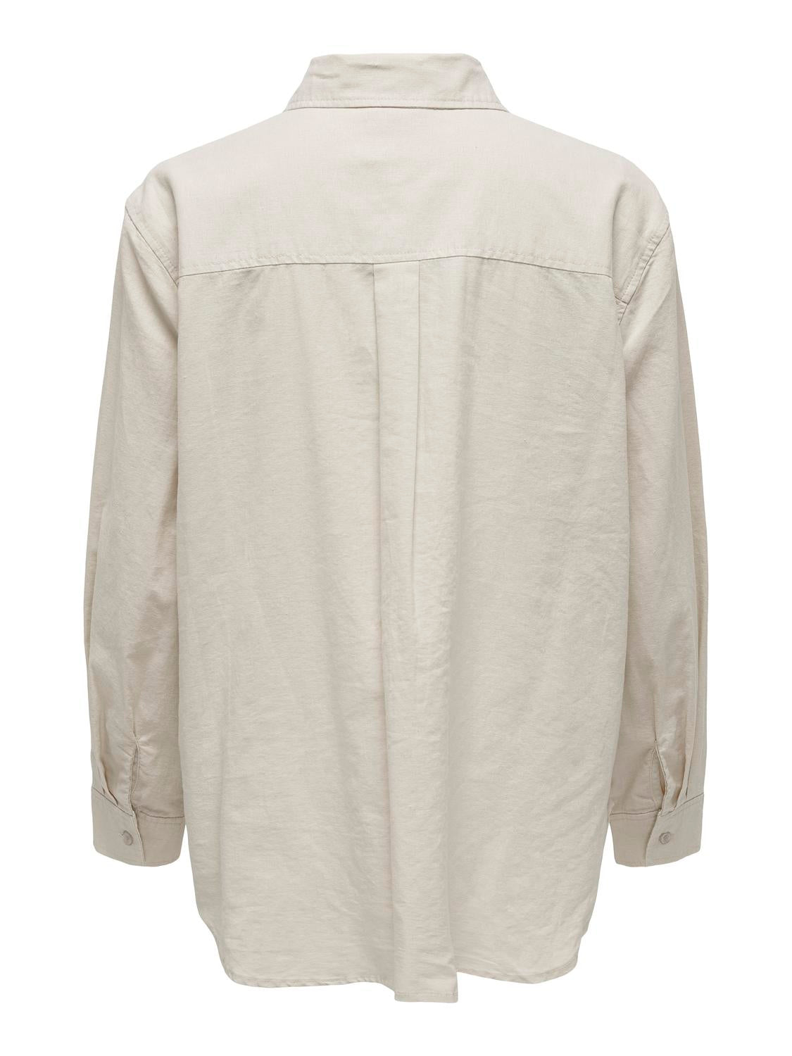 ONLTOKYO L/S LINEN BLEND SHIRT PNT NOOS