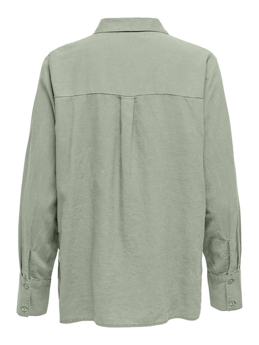 JDYSAY L/S LINEN LOOSE SHIRT WVN NOOS