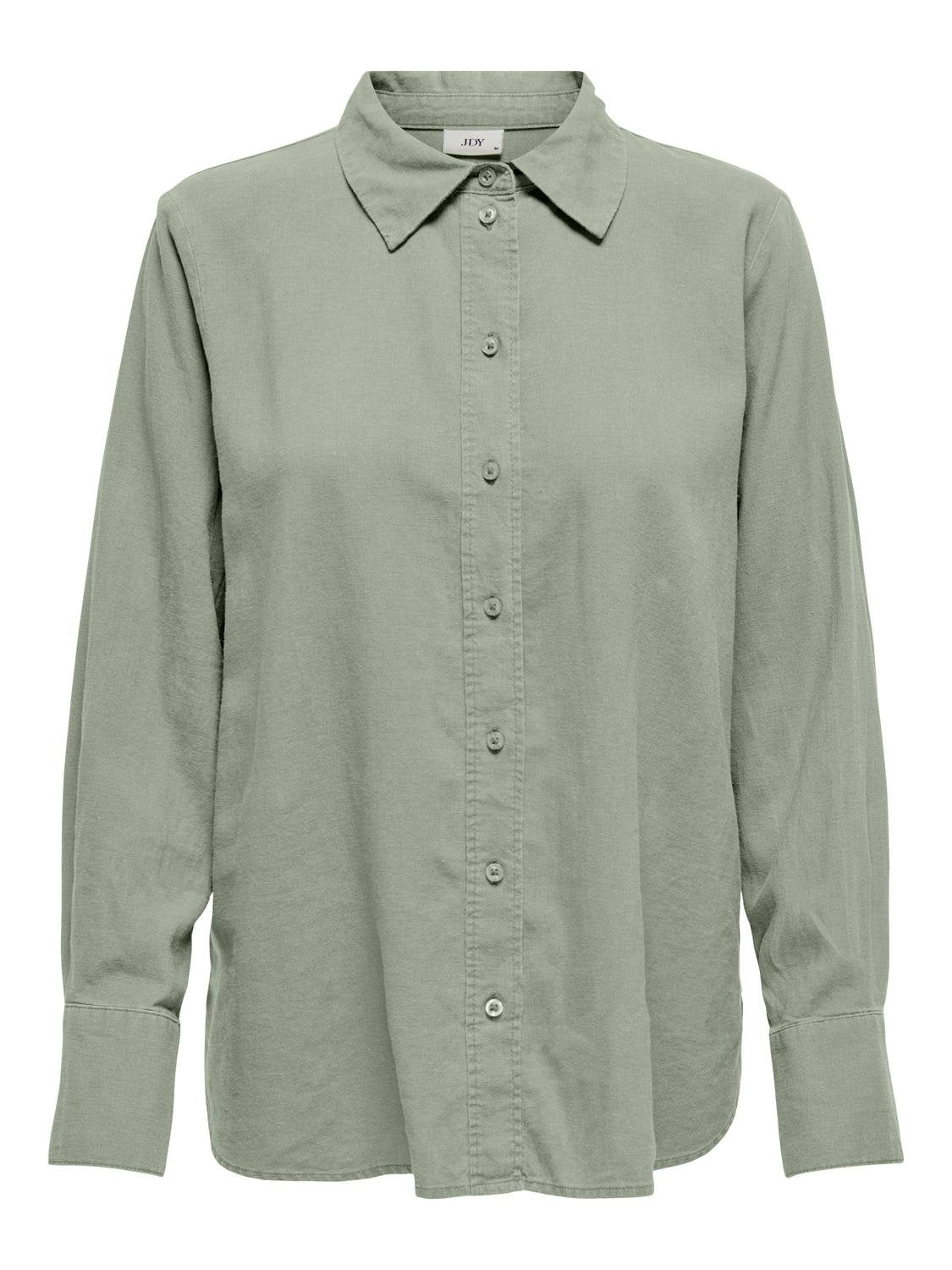 JDYSAY L/S LINEN LOOSE SHIRT WVN NOOS