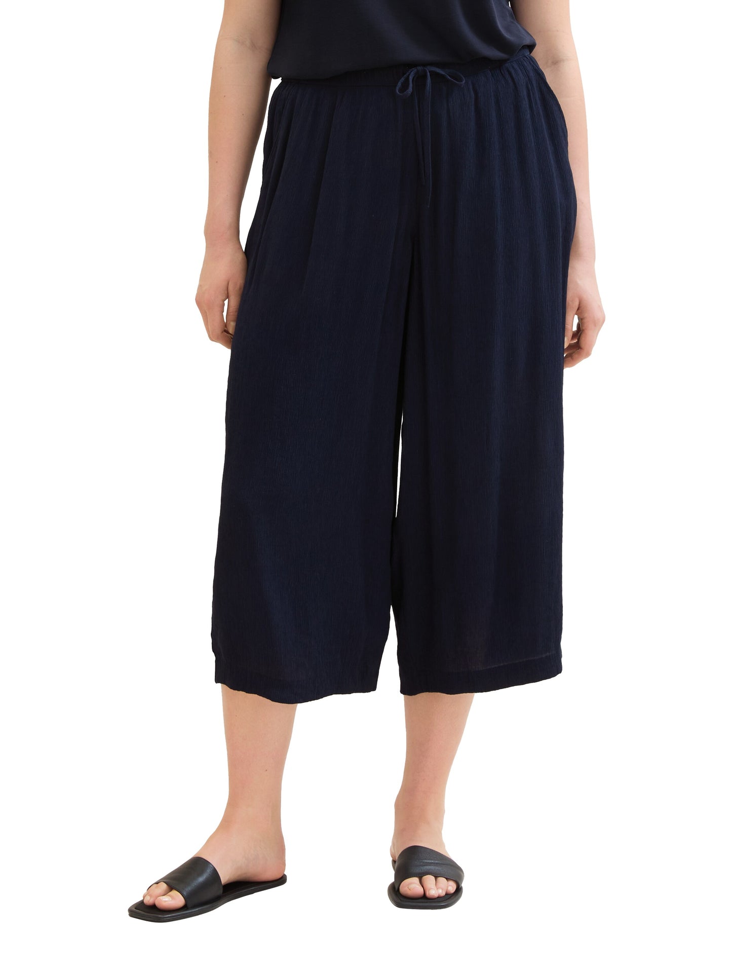 culotte crinkle pants