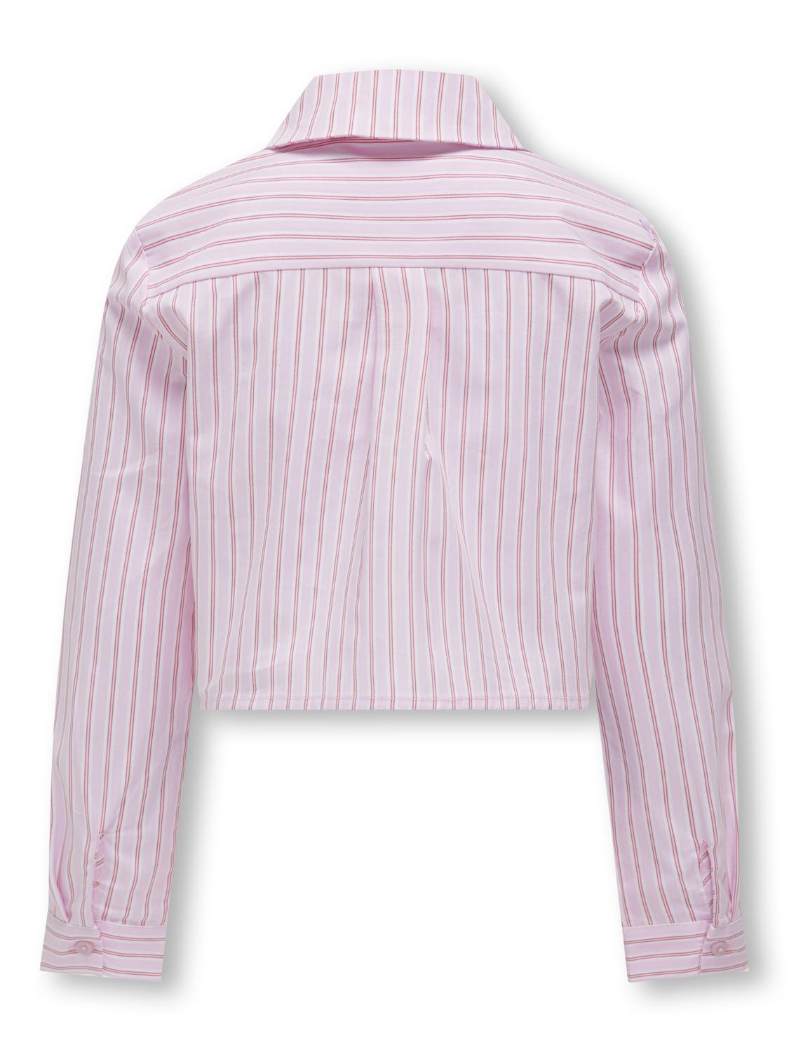 KOGHOLLY MICHELLE STRIPE SHORT SHIRT WVN