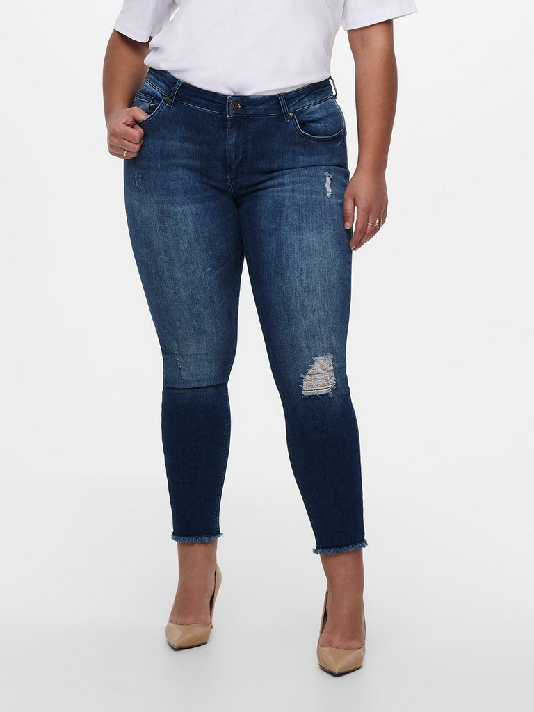 CARWILLY REG SKINNY ANK JEANS MBD NOOS