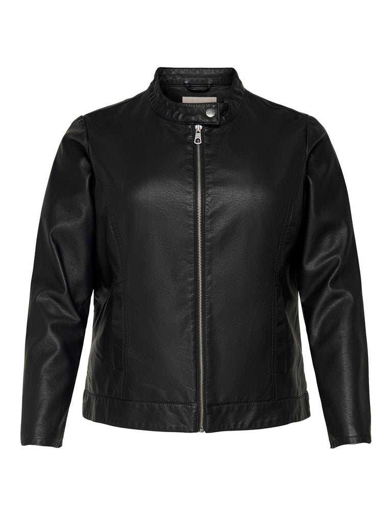CARROBBER FAUX LEATHER JACKET NOOS