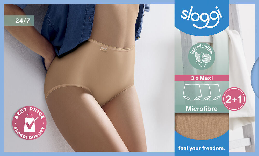 sloggi 24/7 Microfibre Maxi C3P