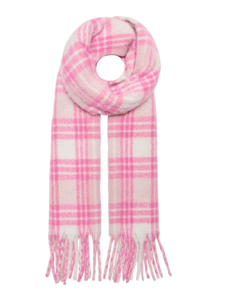 ONLLIMA  LIFE CHECK FRILL SCARF CC