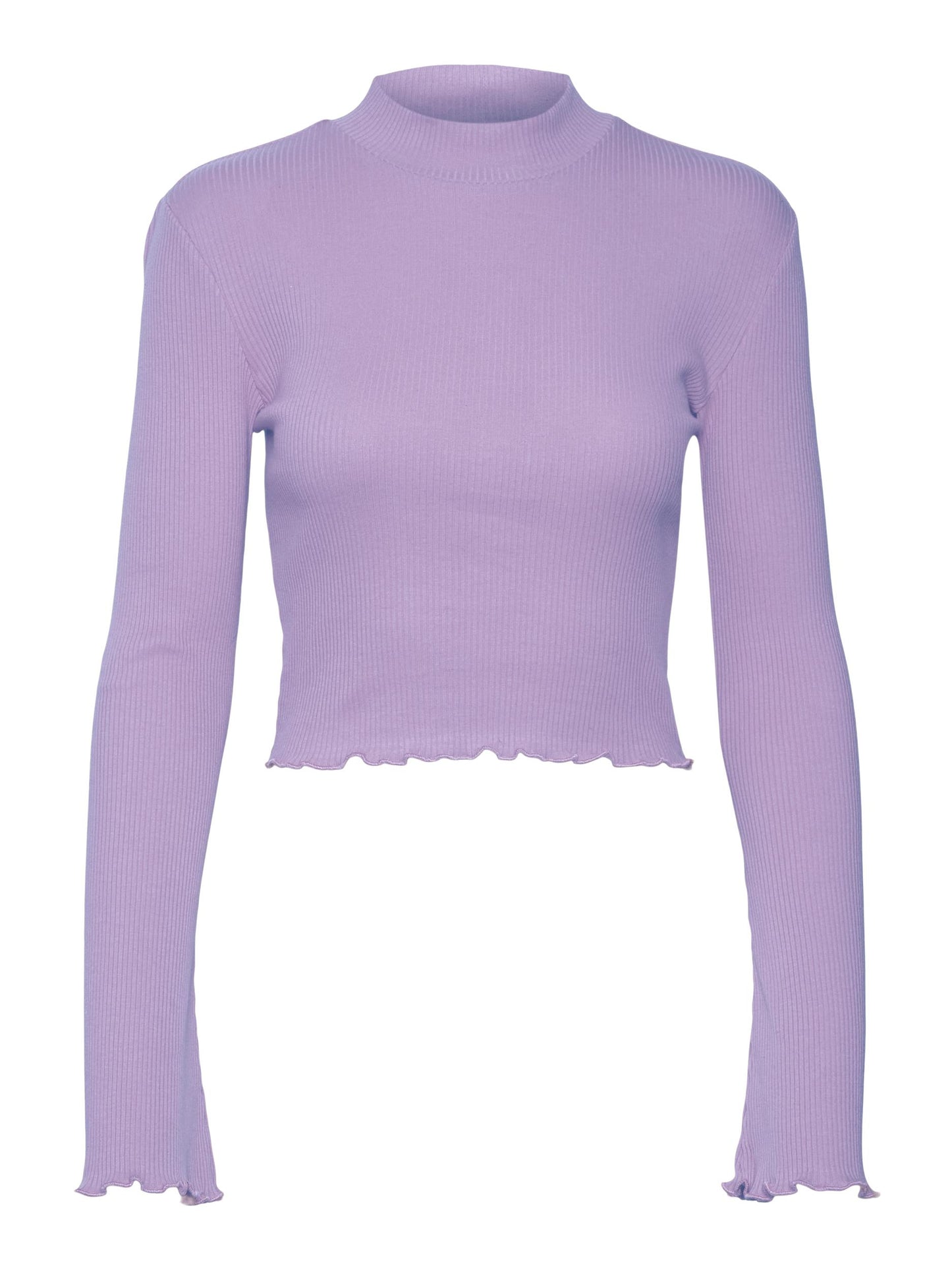 VMHATI ISLA LS CROP HIGH NECK TOP JRS