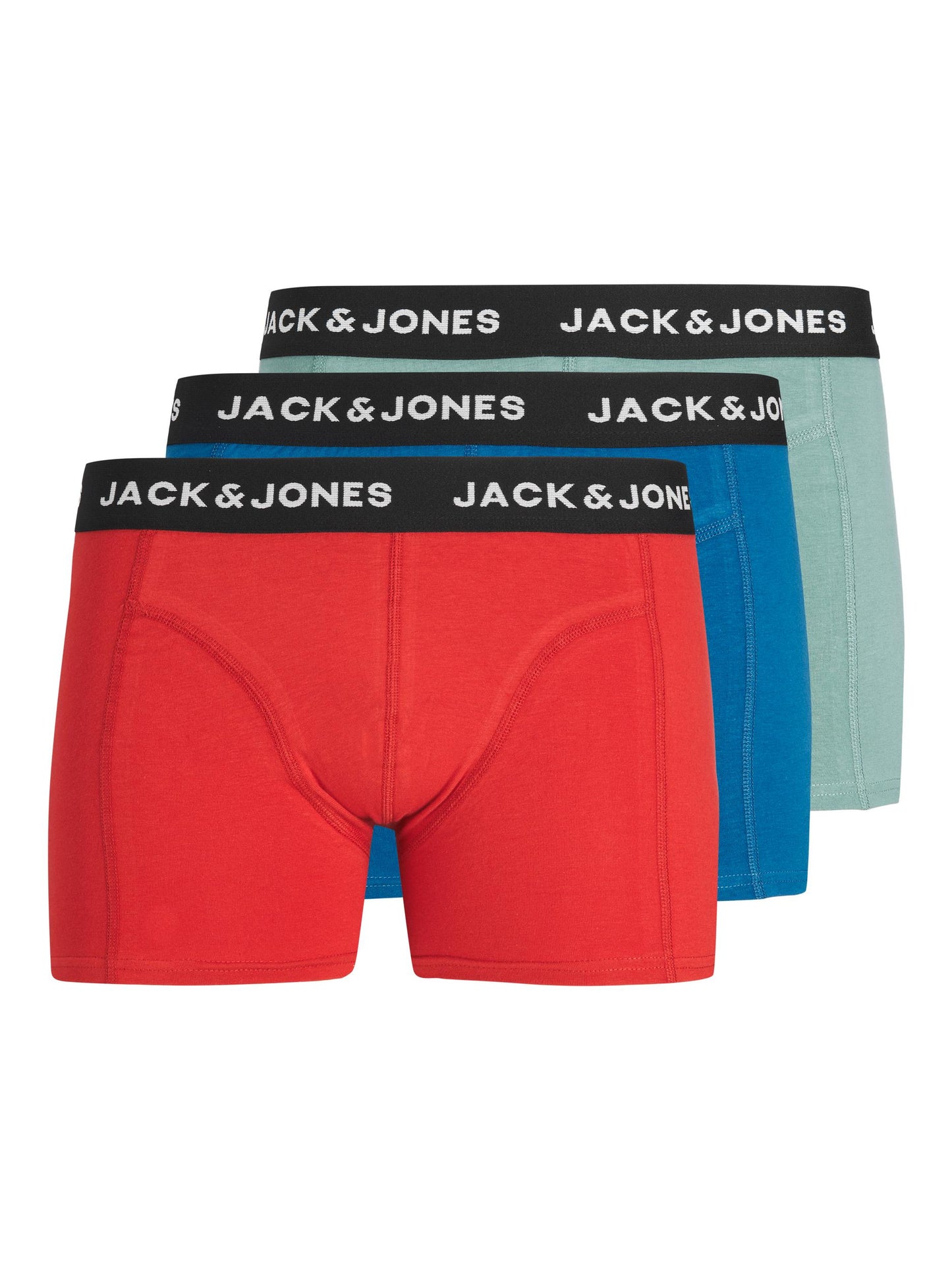JACNICO SOLID TRUNKS 3 PACK