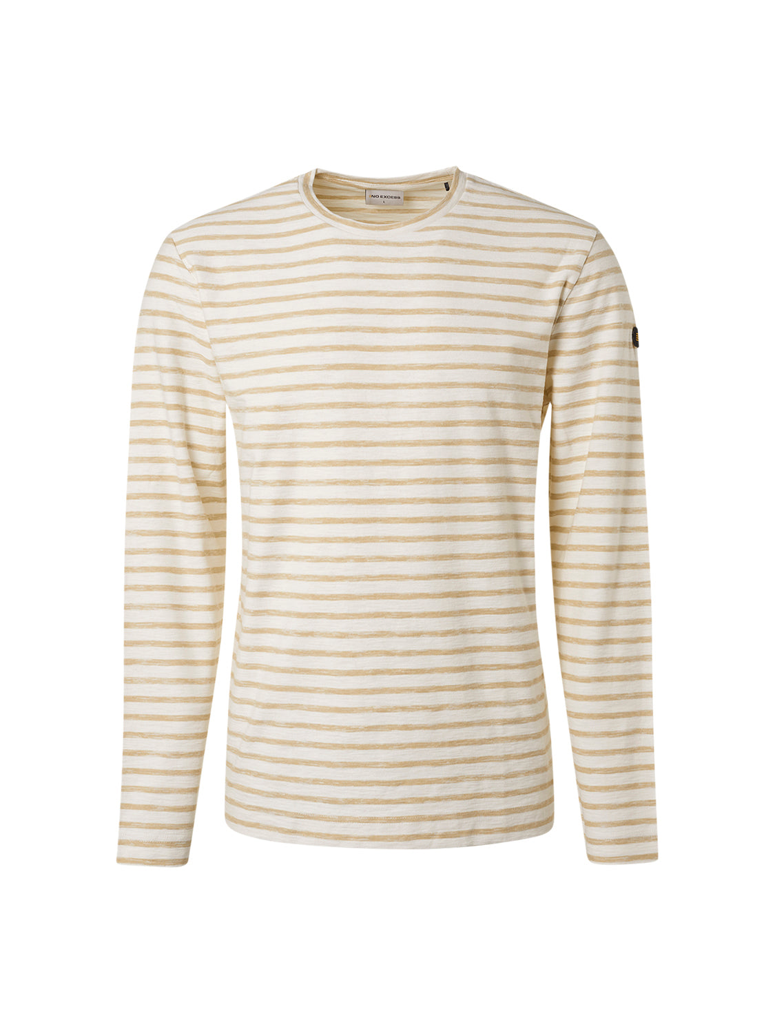 T-Shirt Long Sleeve Crewneck Stripes Responsible Choice