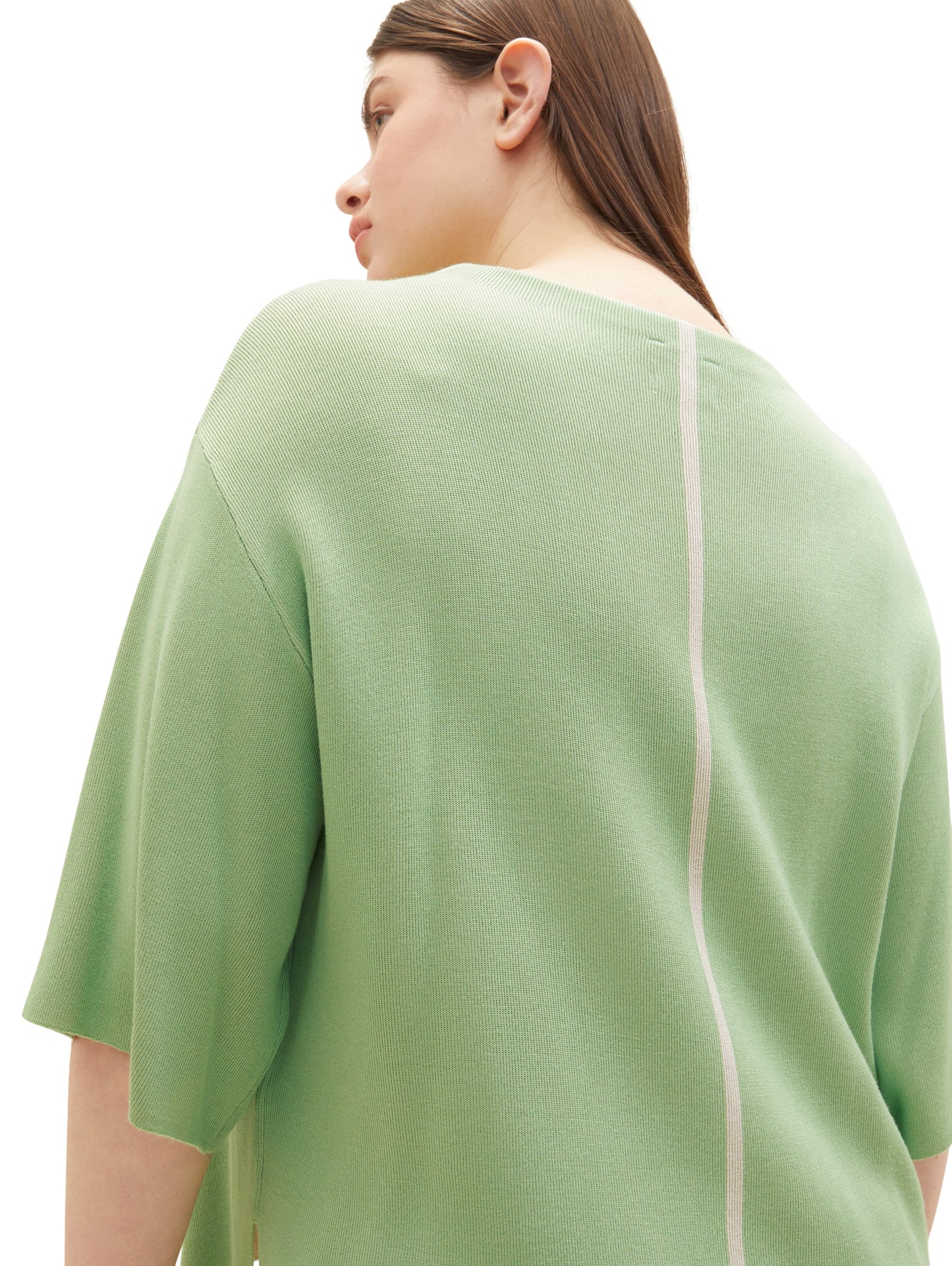 Plus - Pullover mit Halbarm