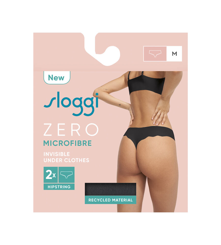 sloggi ZERO Microfibre 2.0 Hipstring 2P