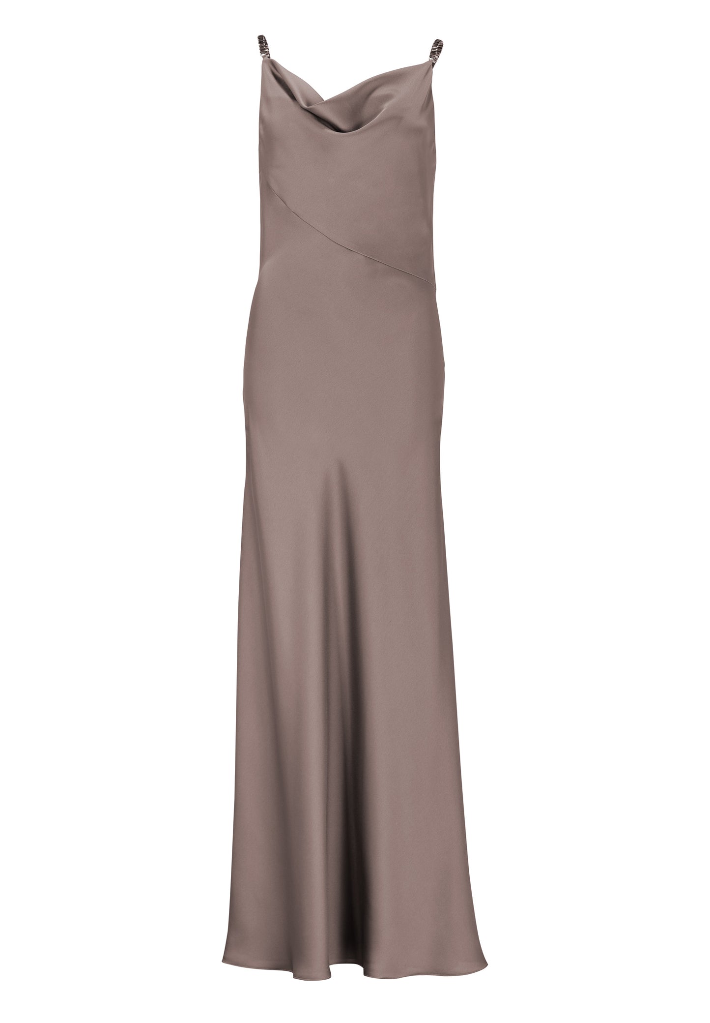 Abendkleid aus nachhaltigem Satin