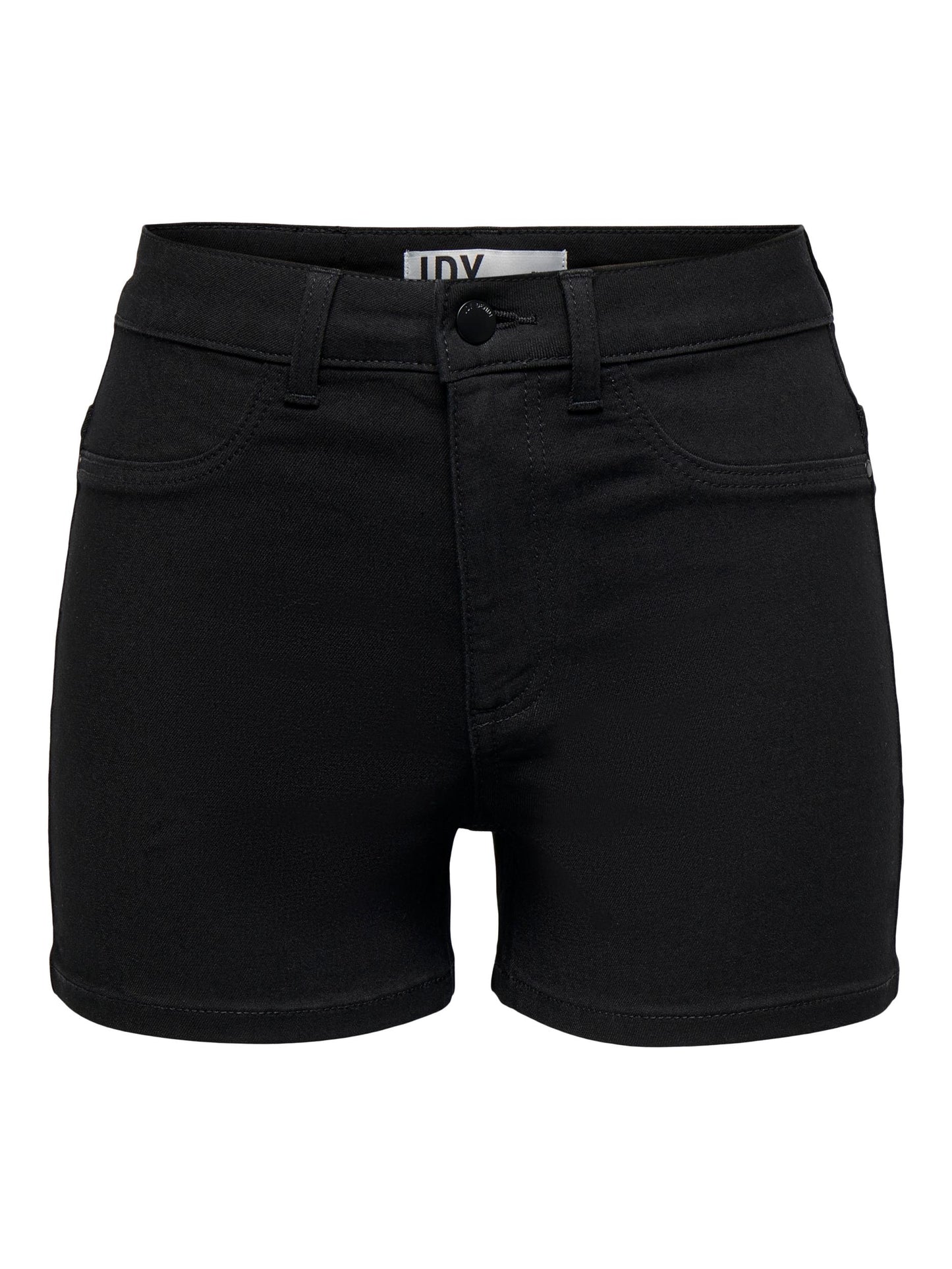 JDYTULGA HW SHORTS  BLK  DNM NOOS