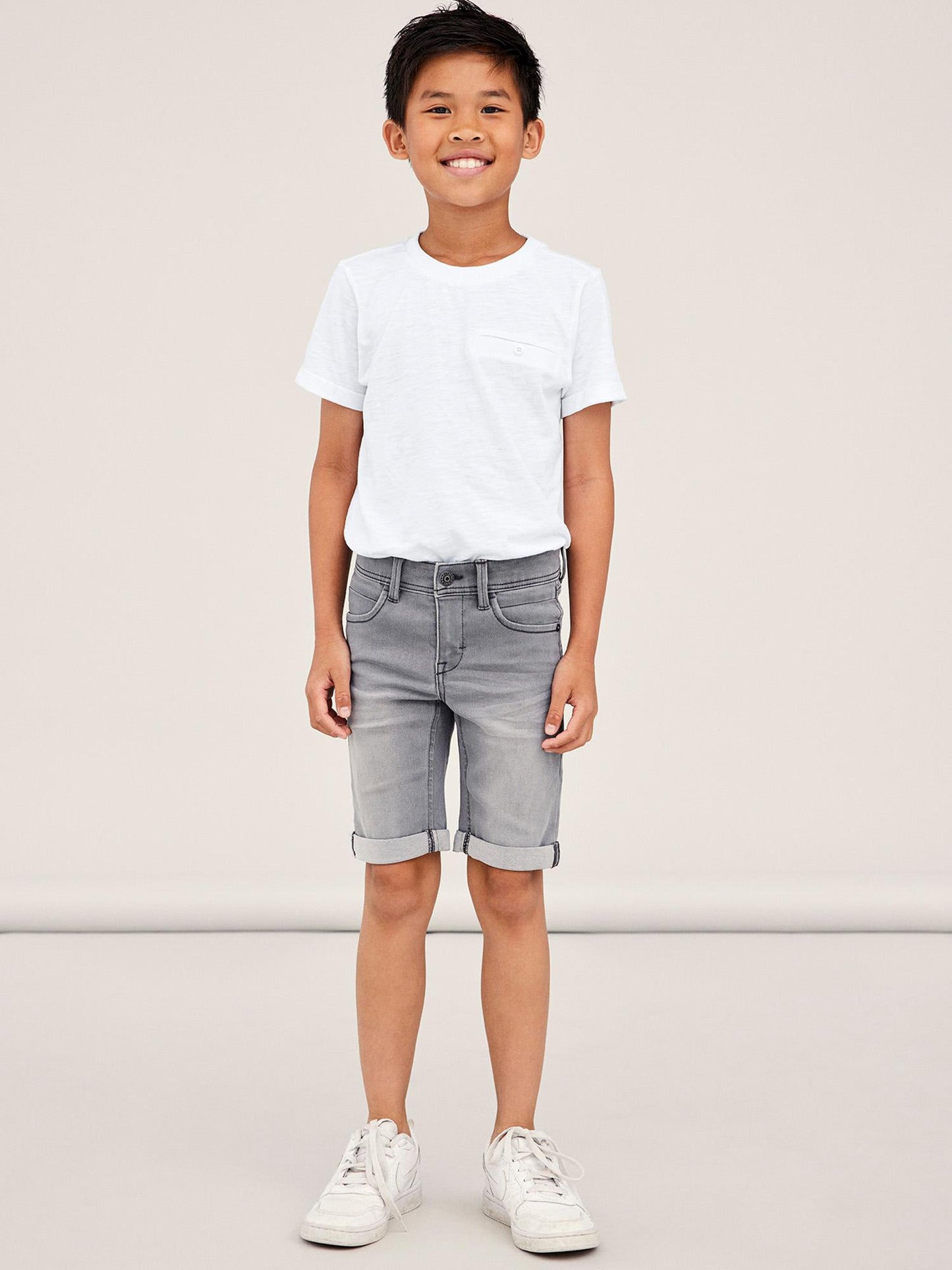 NKMSILAS SLIM DNM L SHORTS 2272-TX NOOS