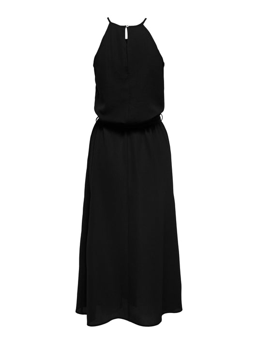 ONLNOVA LIFE S/L JOY LONG DRESS SOL. PTM