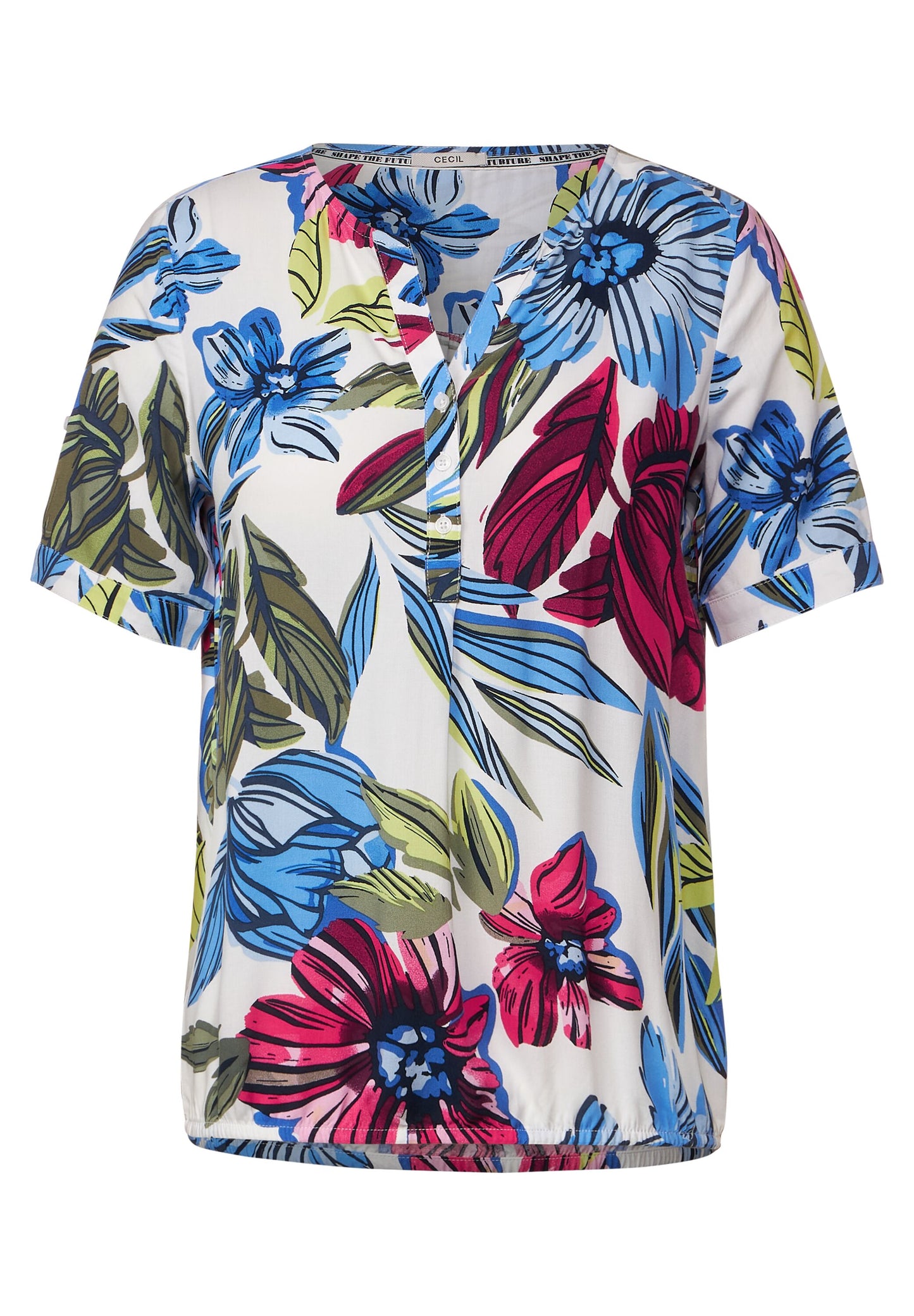 Bluse mit Blumenprint