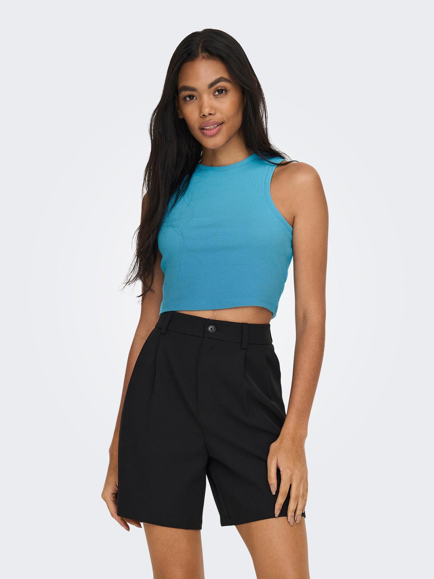 ONLVILMA S/L CROPPED TANK TOP JRS NOOS