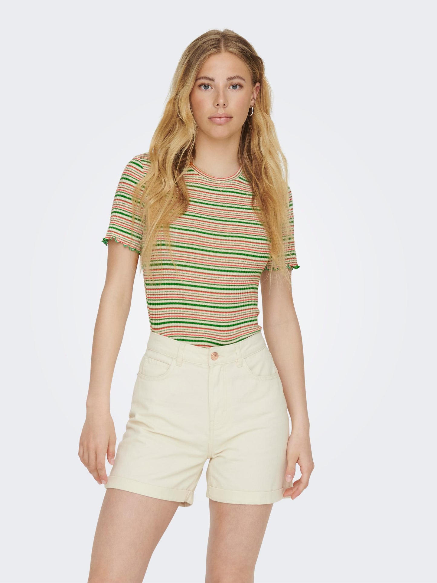 ONLJANIE S/S SHORT TOP BOX JRS