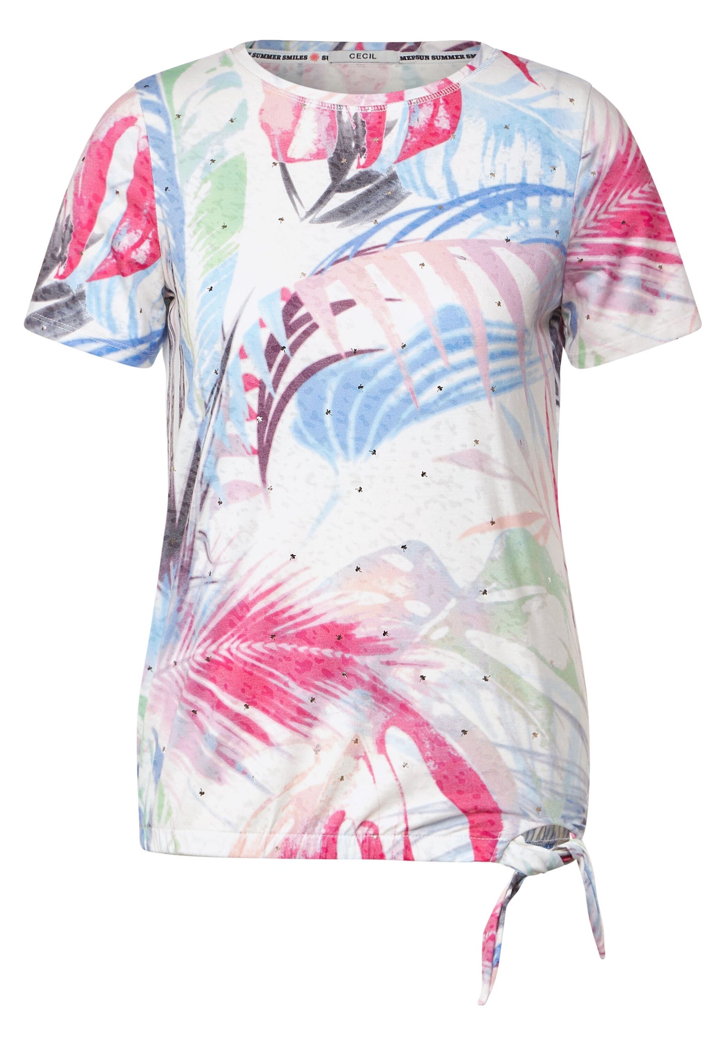 Burn Out Print Shirt