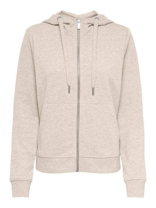 ONLJAGOU L/S ZIP HOOD SWT