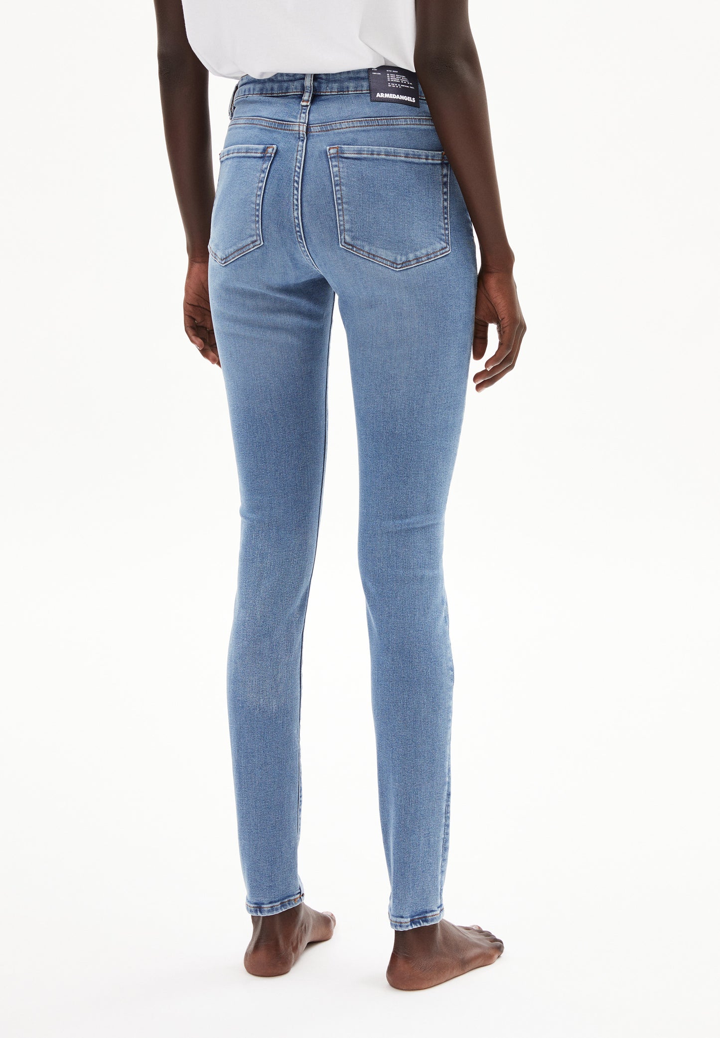 TILLAA X STRETCH Denims / 5 Pockets Skinny Solid, sky blue