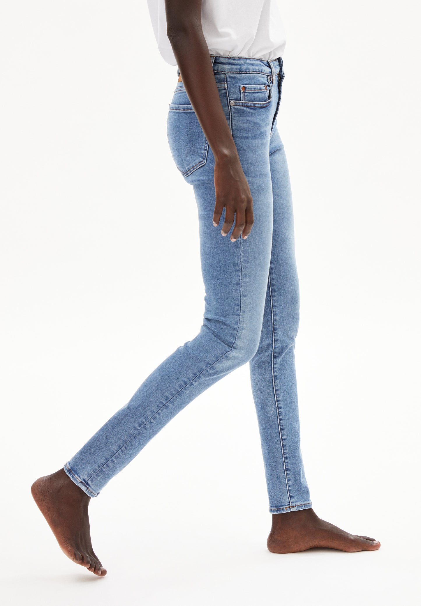 TILLAA X STRETCH Denims / 5 Pockets Skinny Solid, sky blue