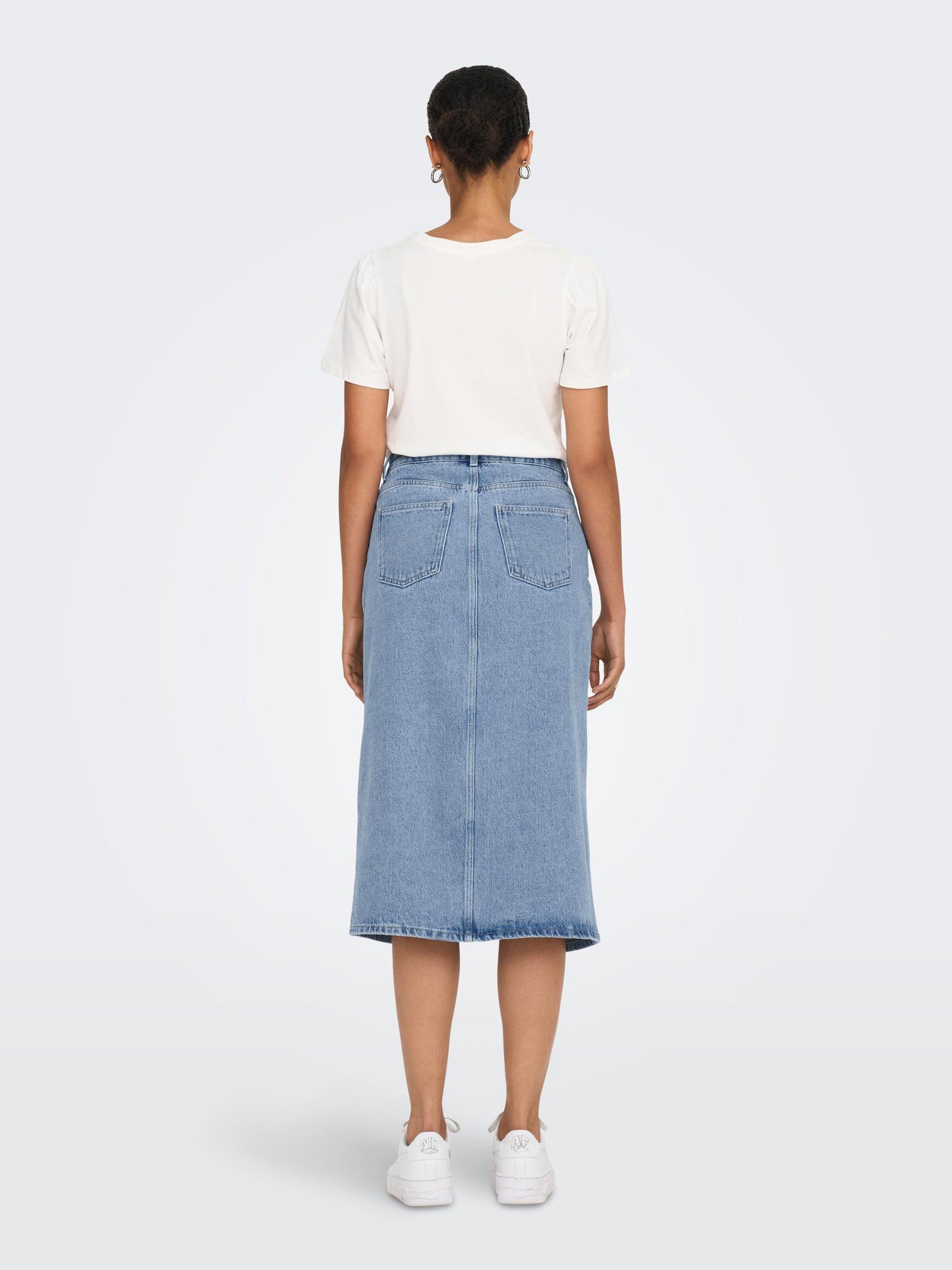 ONLBIANCA MIDI SKIRT DNM REA NOOS