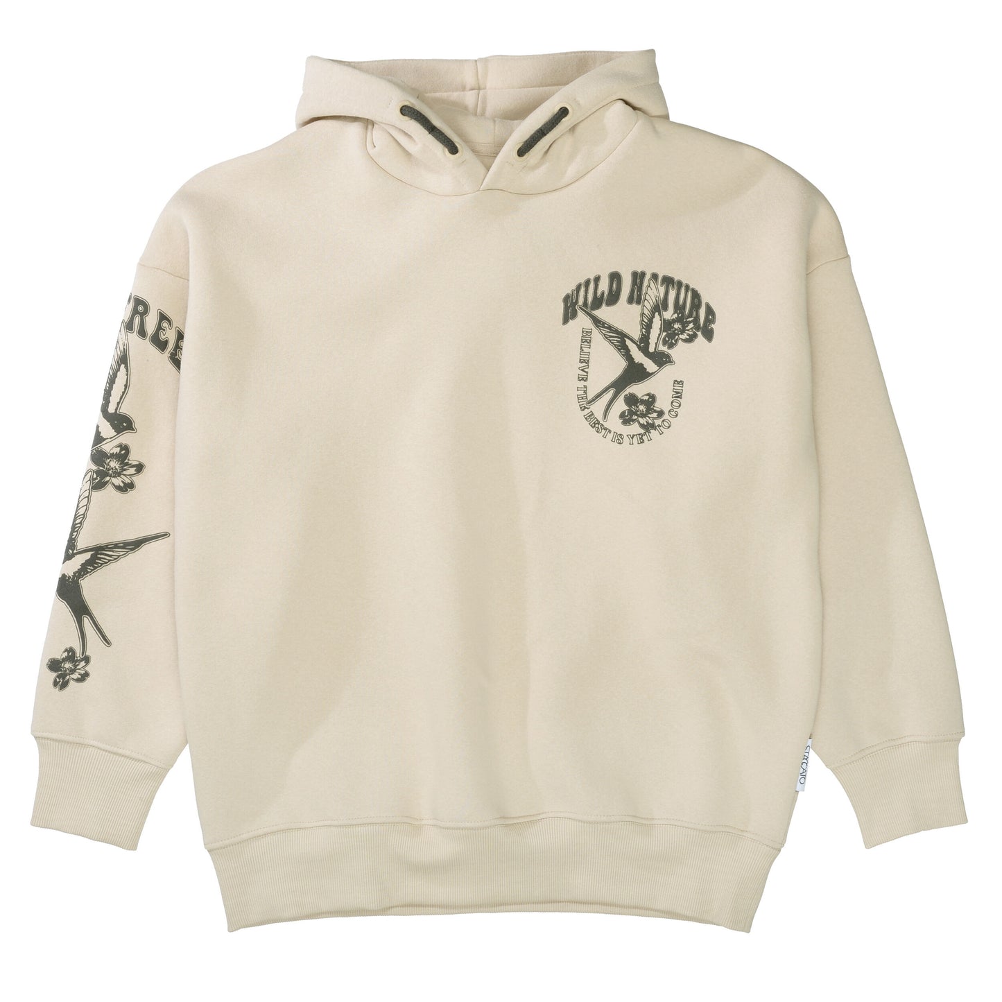 Hoodie oversized mit Print