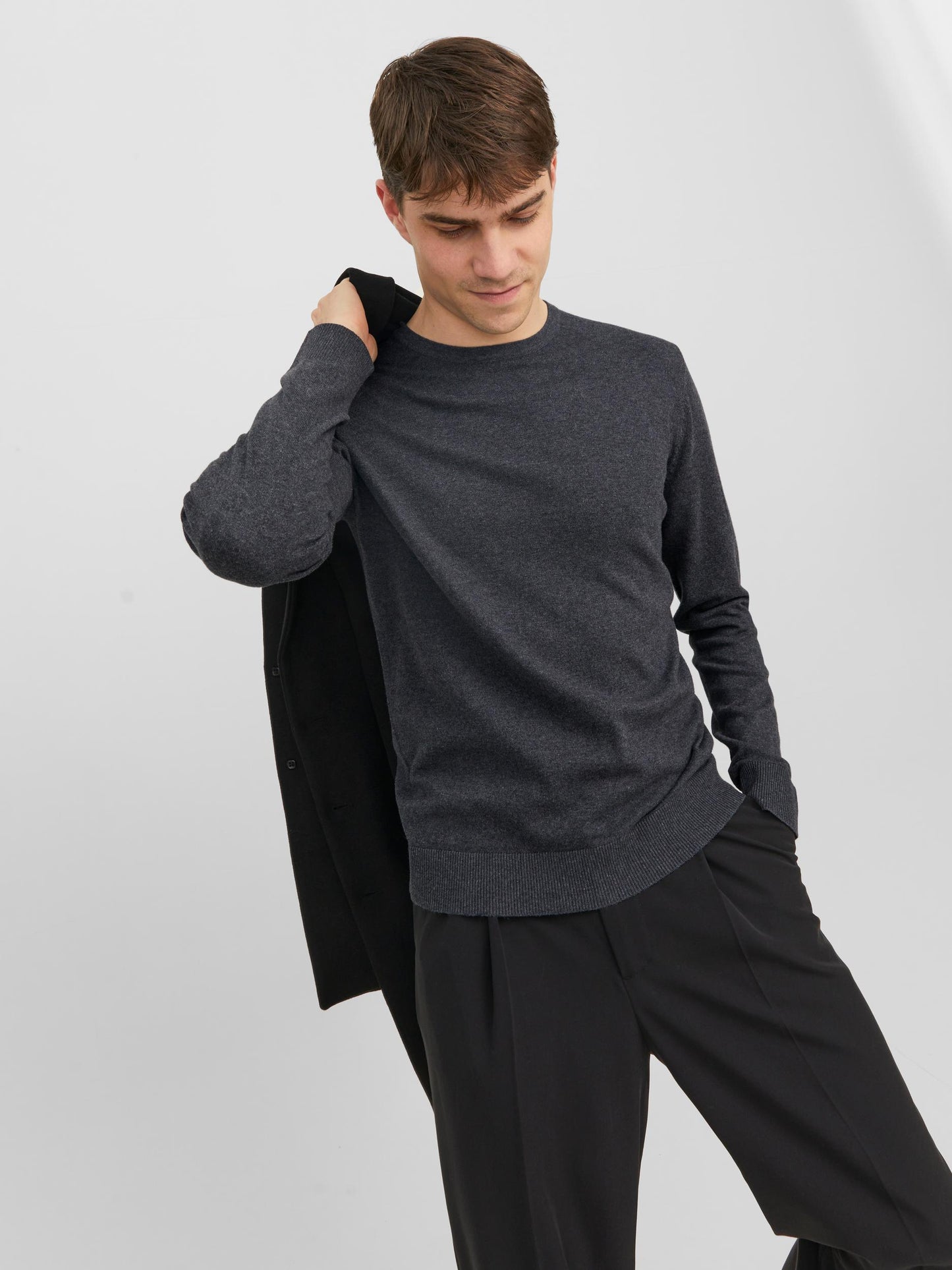 JJEEMIL KNIT CREW NECK NOOS