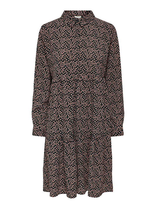 JDYPIPER L/S AOP SHIRT DRESS WVN NOOS