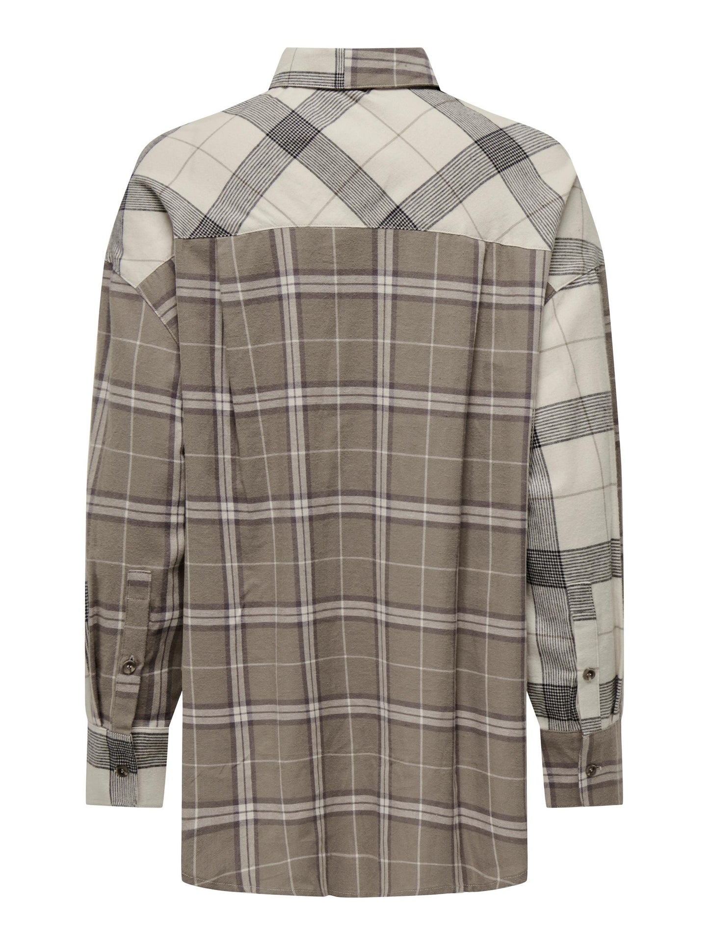 ONLSARITA LS OVERSIZE CHECK SHIRT WVN