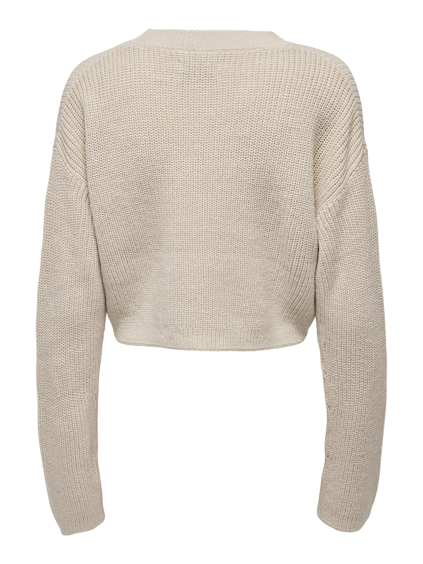 ONLMALAVI L/S CROPPED PULLOVER KNT NOOS