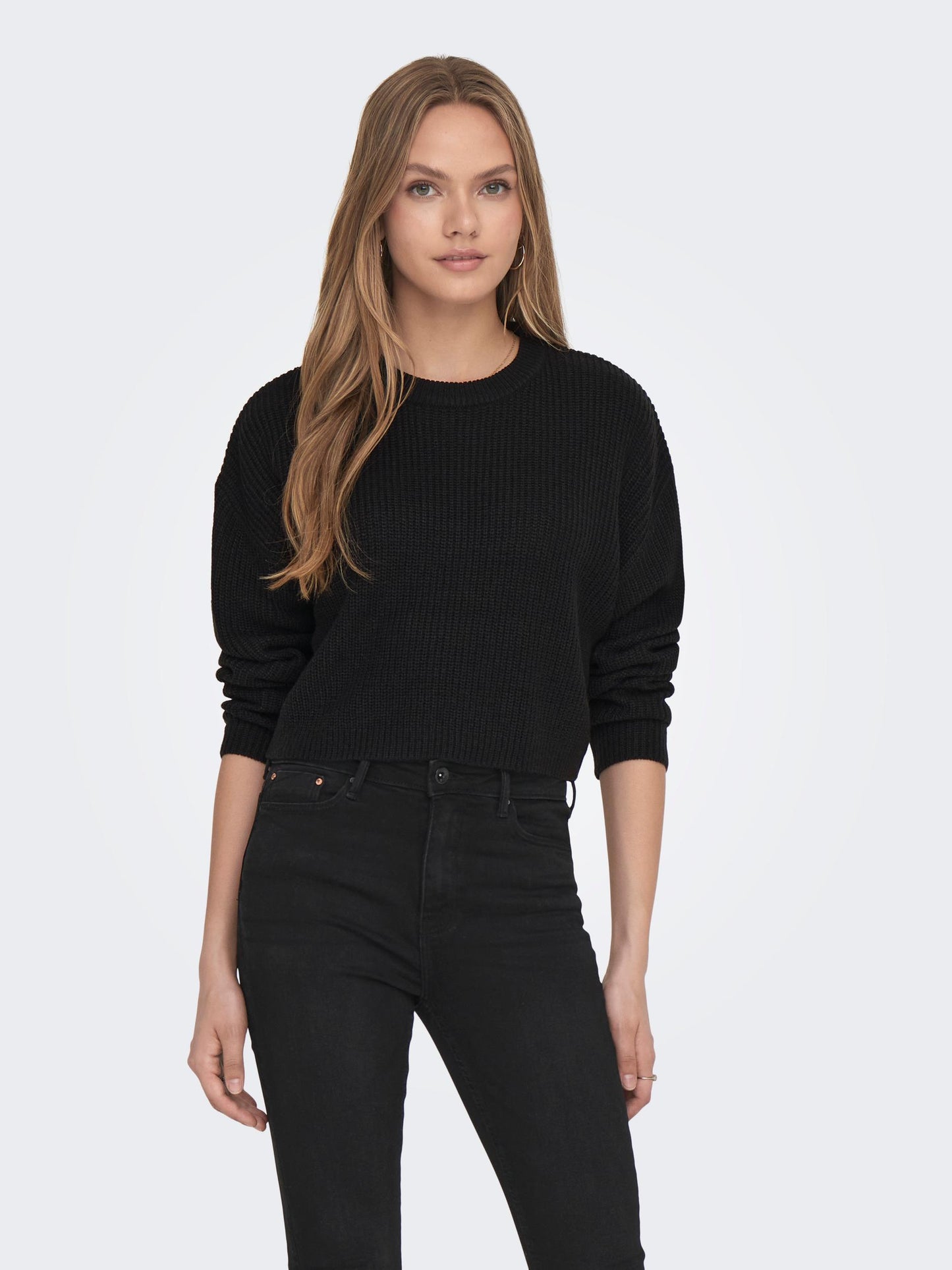 ONLMALAVI L/S CROPPED PULLOVER KNT NOOS